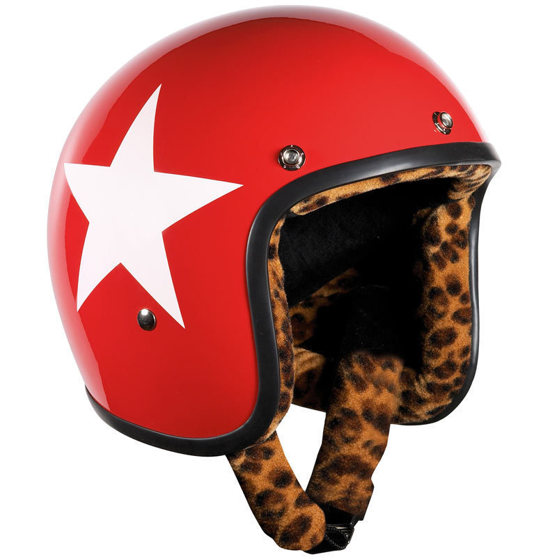 Bandit Jet Star Leo Jethelm- rot- Grsse XS- rot- Grsse XS Motorrad