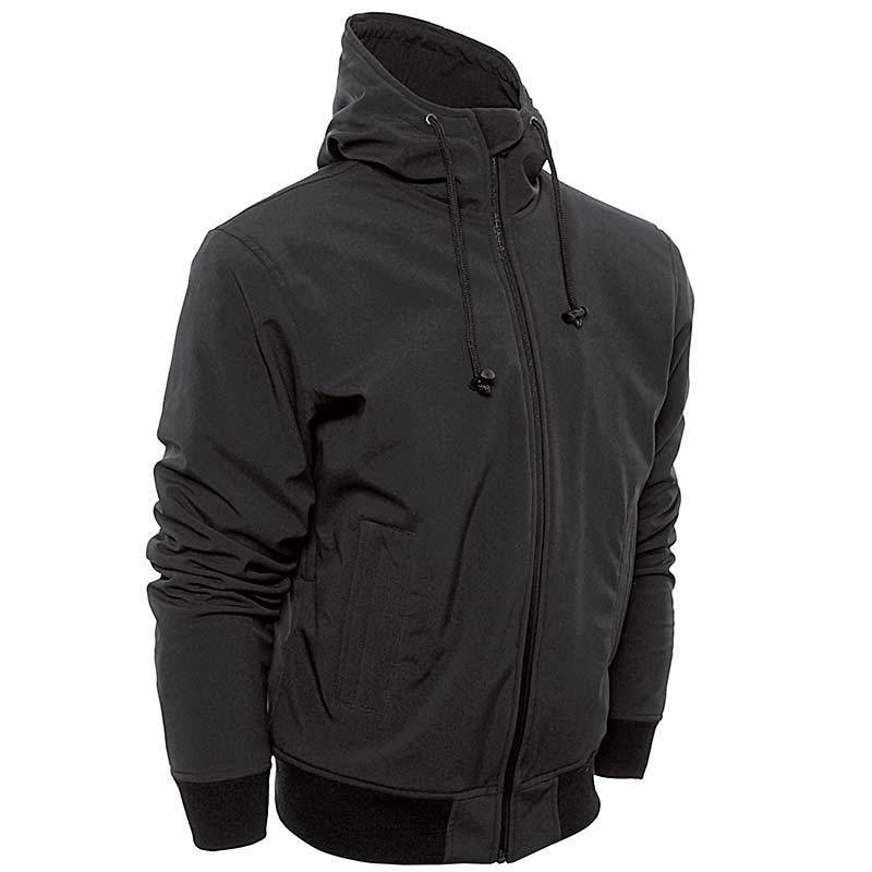 Bores Safety 2 Softshell Kapuzenpullover- schwarz- Grsse 7XL- schwarz- Grsse 7XL Motorrad