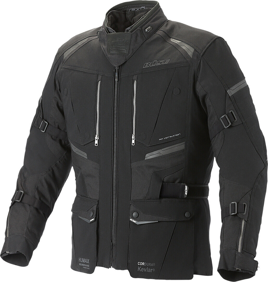 Bse Borgo Motorrad Textiljacke- schwarz- Grsse 28- schwarz- Grsse 28 Motorrad