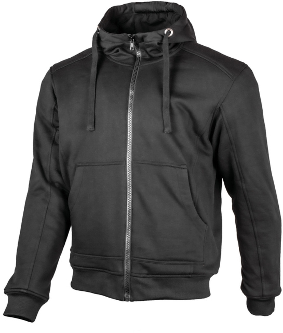 GMS Grizzly Motorrad Hoodie- schwarz- Grsse M- schwarz- Grsse M Motorrad