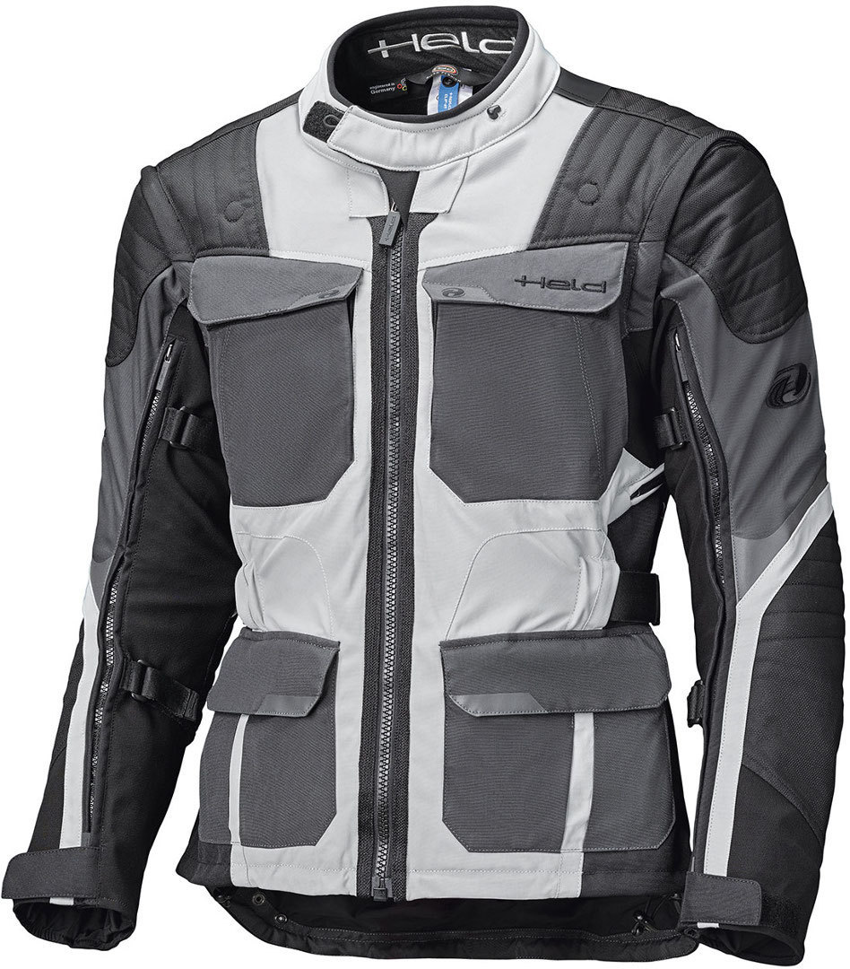 Held Mojave Top Motorrad Textiljacke- schwarz-grau- Grsse 6XL- schwarz-grau- Grsse 6XL Motorrad