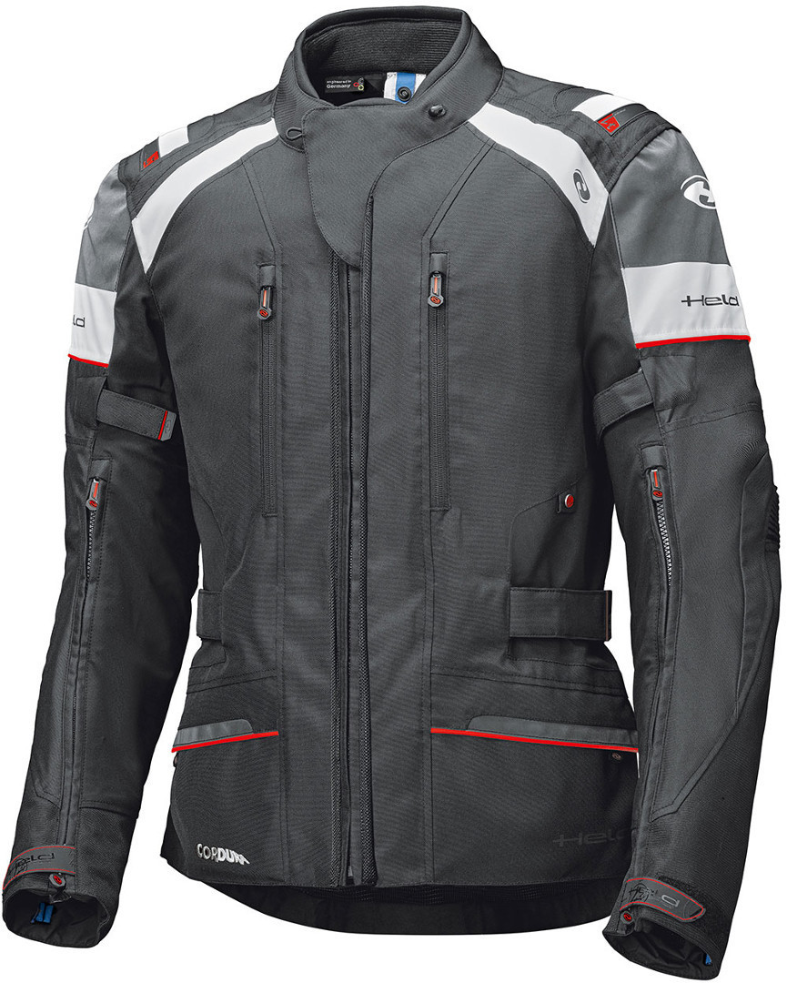 Held Tivola ST Motorrad Textiljacke- schwarz-weiss- Grsse L- schwarz-weiss- Grsse L Motorrad