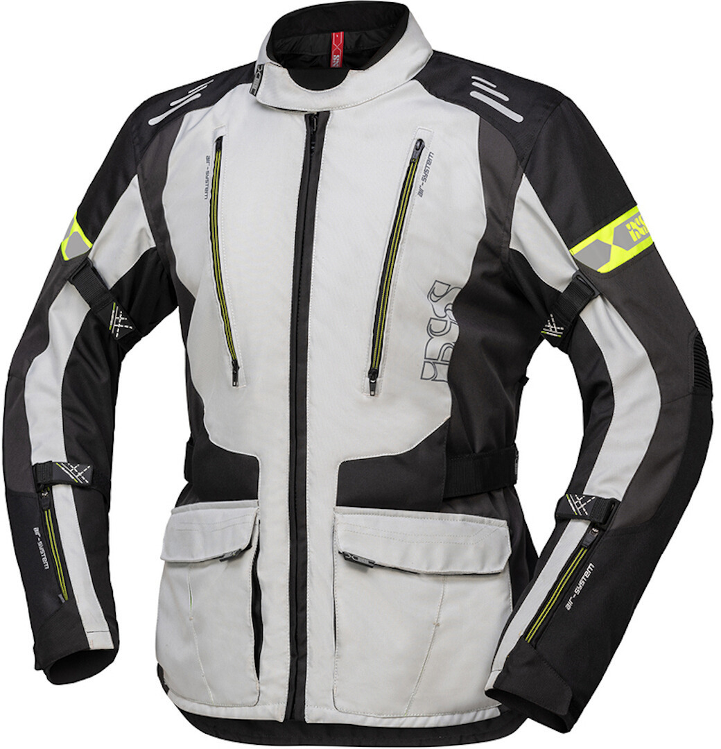 IXS Lorin-ST Motorrad Textiljacke- schwarz-grau- Grsse S- schwarz-grau- Grsse S Motorrad