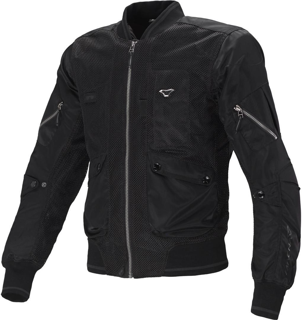 Macna Bastic Air Textiljacke- schwarz- Grsse S- schwarz- Grsse S Motorrad