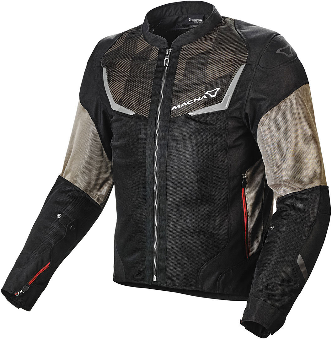 Macna Orcano Motorrad Textiljacke- schwarz-braun- Grsse XS- schwarz-braun- Grsse XS Motorrad