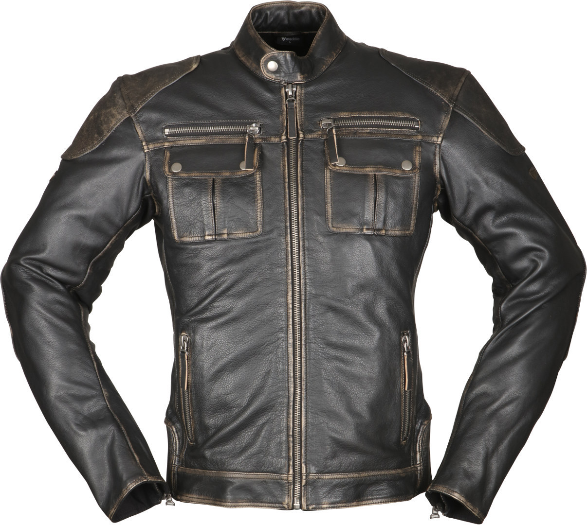 Modeka Carlson Motorrad Lederjacke- braun- Grsse M- braun- Grsse M Motorrad