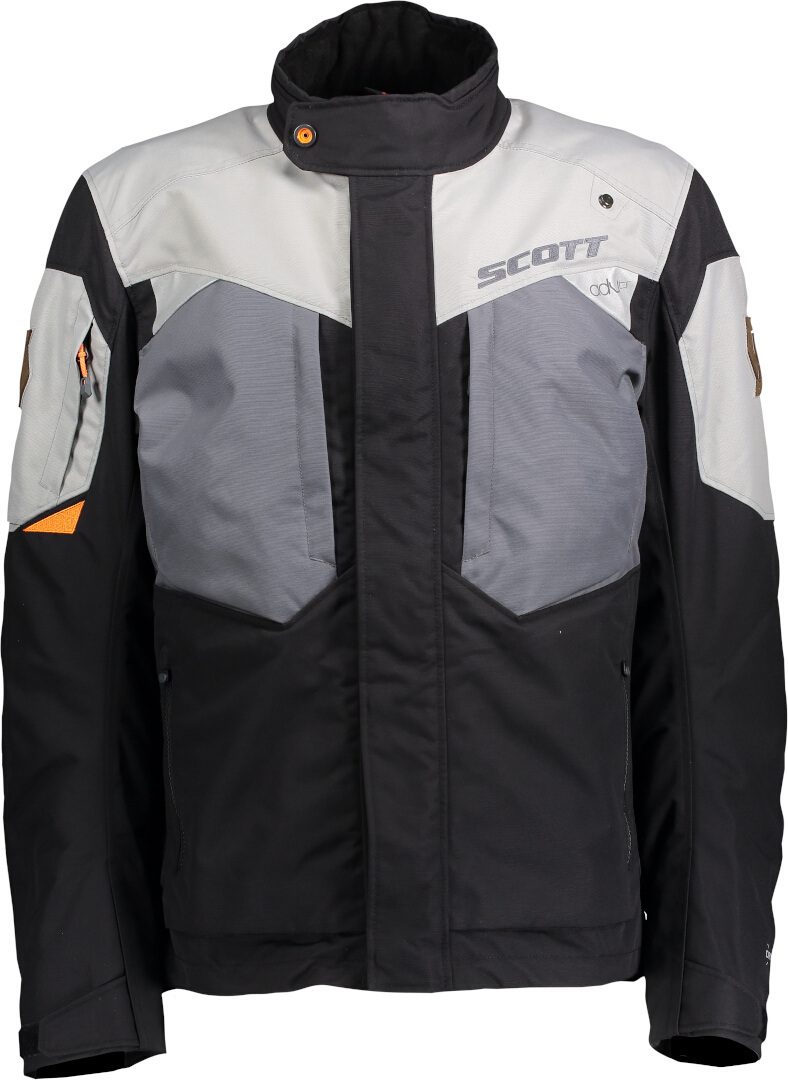 Scott ADV Terrain Dryo Motorrad Textiljacke- schwarz-grau- Grsse M- schwarz-grau- Grsse M Motorrad