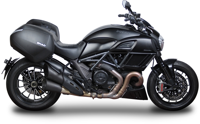 SHAD 3P SYSEM DUCATI DIAVEL 1200 Motorrad