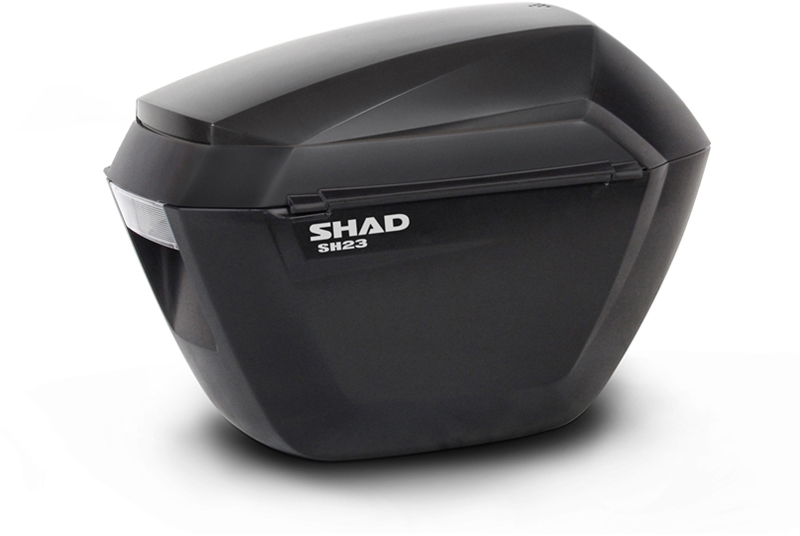 Shad SH23 Seitenkoffer- schwarz- schwarz Motorrad