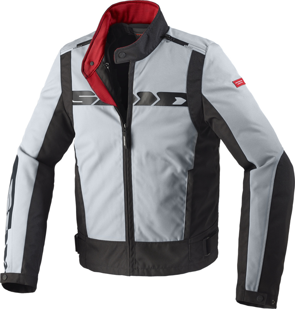 Spidi Solar Tex Motorrad Textiljacke- schwarz-grau- Grsse 2XL- schwarz-grau- Grsse 2XL Motorrad