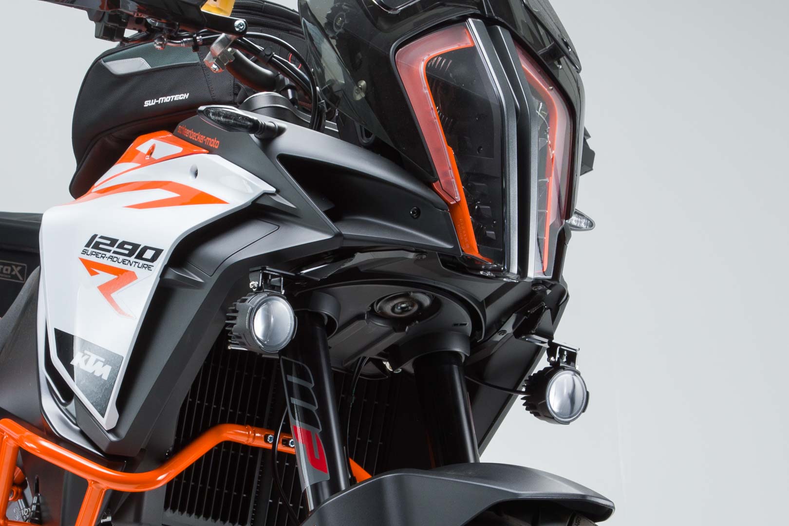 SW-Motech Scheinwerfer-Halter - Schwarz- KTM 1290 Super Adventure S - R (16-)- schwarz Motorrad