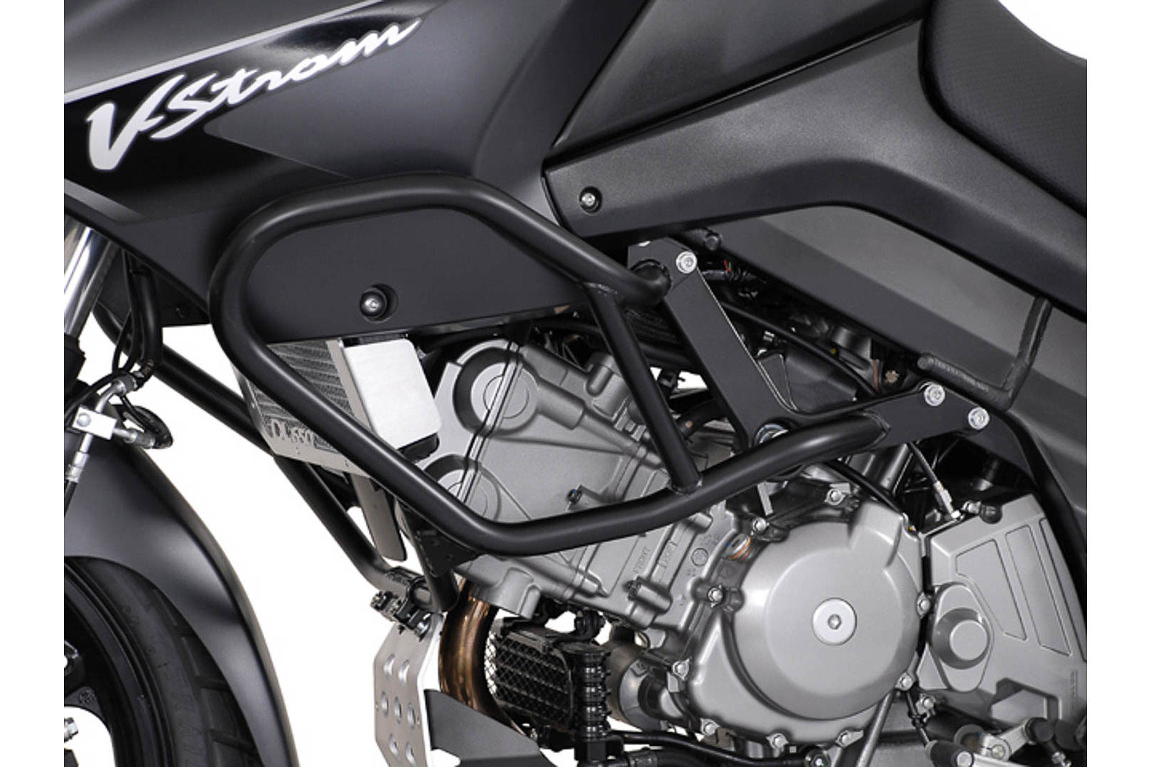 SW-Motech Sturzbgel - Schwarz- Suzuki DL 650 V-Strom (04-10)- schwarz Motorrad